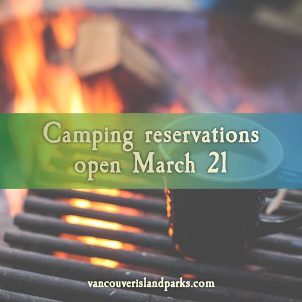 Camping Reservations Open Mar 21, 2022